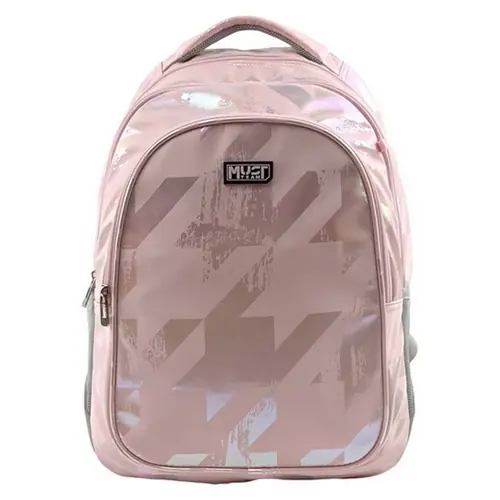 Ruksak školski Must team Hologram Pink s 3 pretinca 32x18x43cm 587711-0