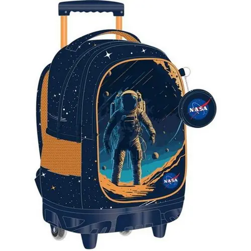 Ruksak školski s kotačićima NASA astronaut in universe 34x20x44cm 486111-0