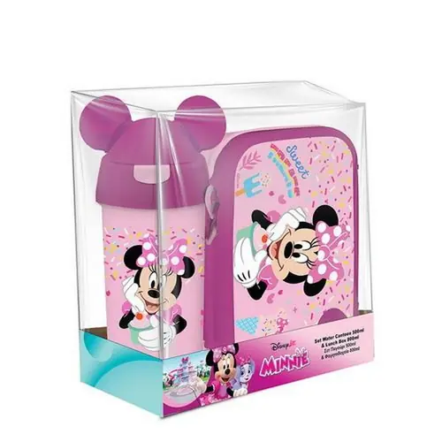 Set Minnie plastična kutija za užinu i plastična boca 500ml 565923-0