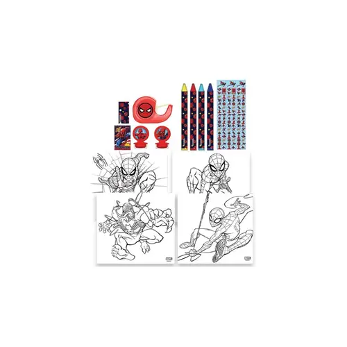 Set za bojanje od 12kom Spiderman 17,5x18,5cm  508536-1