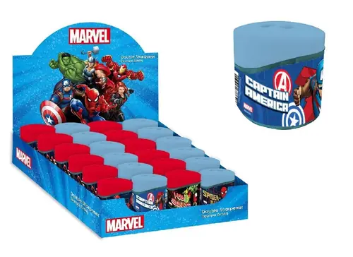 Šiljilo Captain America okruglo sa spremnikom 506246 (D) 6/24-0