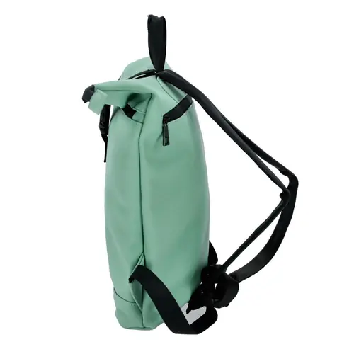 Ruksak Swiss Only s preklopnim (roll-top) zatvaranjem 27x9x35cm 9L menta zelena SO-122-MINT-1