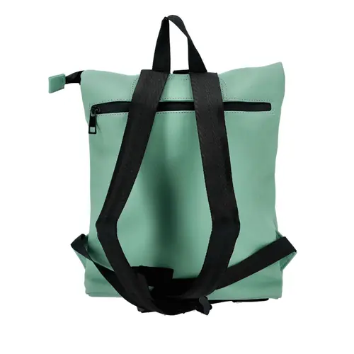 Ruksak Swiss Only s preklopnim (roll-top) zatvaranjem 27x9x35cm 9L menta zelena SO-122-MINT-2