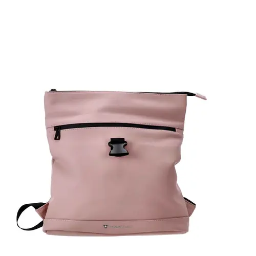 Ruksak Swiss Only s preklopnim (roll-top) zatvaranjem 27x9x35cm 9L ružičasto zlatni SO-122-RG-2