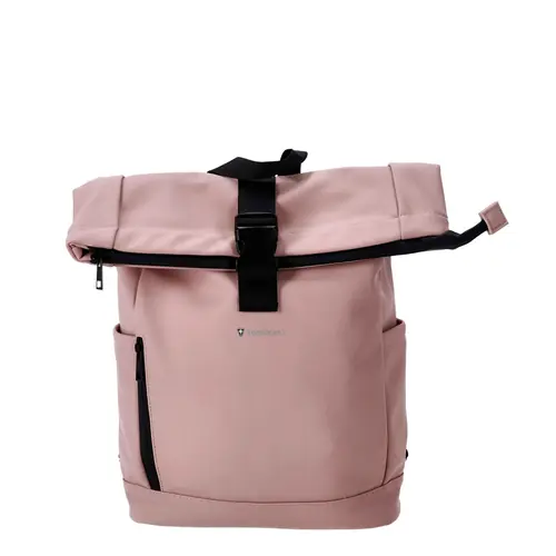Ruksak Swiss Only s preklopnim (roll-top) zatvaranjem 29x12x42cm 16L ružičasto zlatni SO-123-RG-0