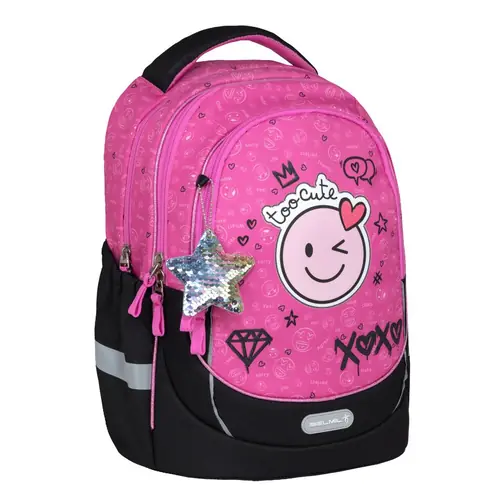 Torba školska Belmil leisure plus world smile 338-87/29-0