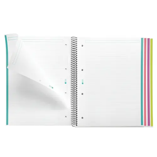 Kolegij blok Miquelrius A4 70g 120L spiralni crte Aurora Iceland MR4261-2