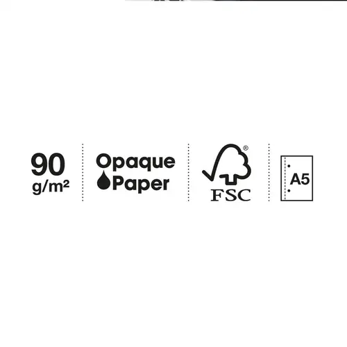 Kolegij blok Miquelrius A5 90g 80L spiralni kocke Entredos Chelindonium MR4502-4