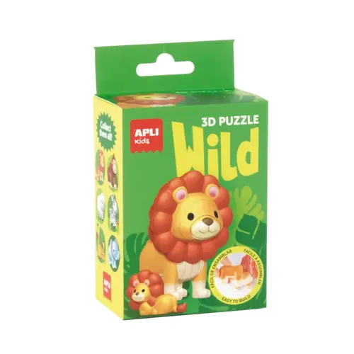 Puzzle 3D Apli Wild Lav 20028-0