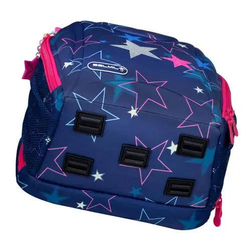 Torba školska Belmil sturdy glitter sky 338-82/69-4