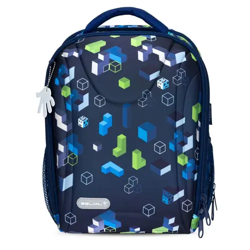 Torba školska Belmil sturdy pixel storm 338-82/77-0
