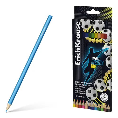 Drvene bojice Erichkrause trokutaste Sport DNA 3mm 12/1-0