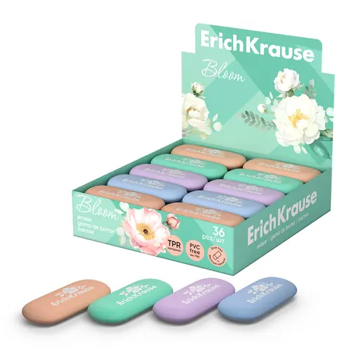 Gumica ErichKrause Pastel Bloom sortirano 36/1-0