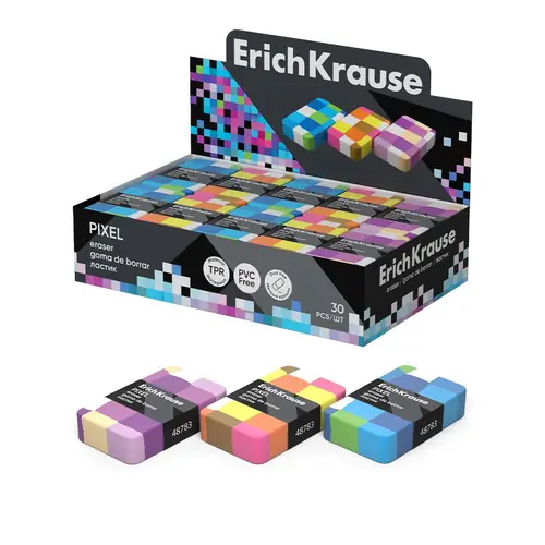 Gumica ErichKrause Pixel sortirano 30/1-0