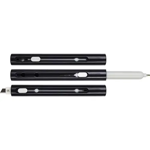 Kemijska olovka Centrum 2in1 s integriranim skalpelom (plavi ispis, 0,7mm) 24/1 83536-3