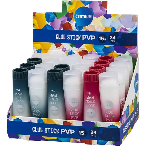 Ljepilo u stiku Centrum PVP 15g trokutasto sortirano 24/1 80321-0