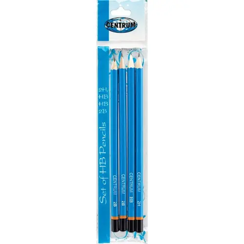 Set olovaka grafitnih Centrum 2H 2B 2HB 4/1 80489-0