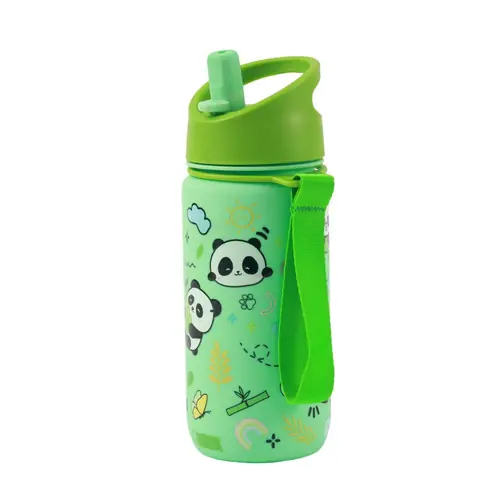 Plastična boca iTotal od tritana 500ml Panda zelena ID2121L-0