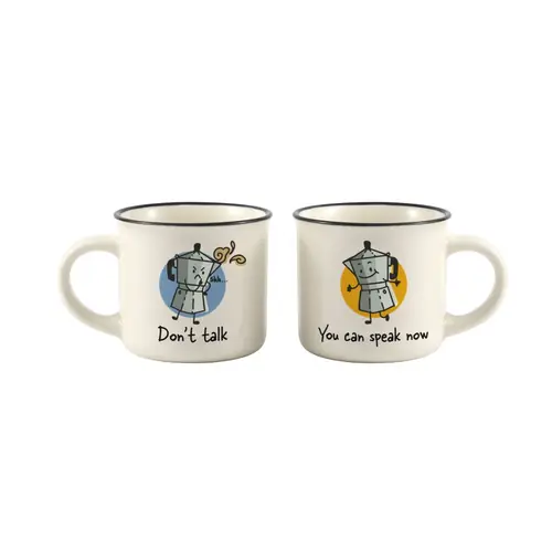 Šalica iTotal matchy duo Morning mood 2/1 XL3435-0