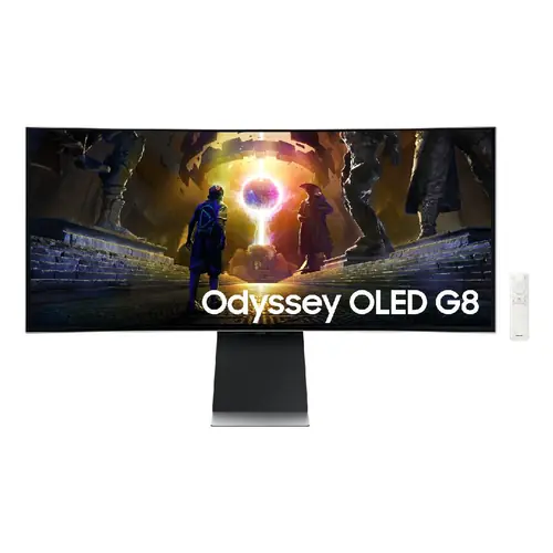 Monitor Samsung G85SD OLED Odyssey Gaming 34" Ultra WQHD 3440x1440, 175Hz, 0,03ms, HAS-0