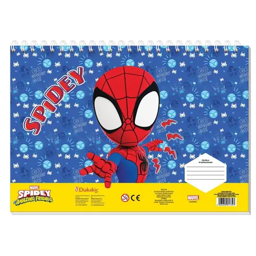 Blok za bojanje Spidey 23x33cm 40L 508769-0