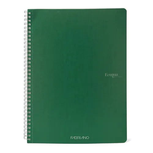 Bilježnica Fabriano Ecoqua original A4 90g 70L spiralna kocke foglia 19290114-0