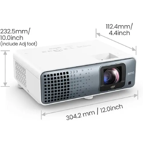 Projektor BenQ TK710STi, DLP, Laser, 4K UHD 3840x2160, 3200 ANSI, zvučnik 5W + QS02 Android TV dongle-1