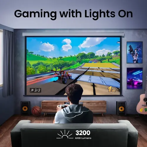 Projektor BenQ TK710STi, DLP, Laser, 4K UHD 3840x2160, 3200 ANSI, zvučnik 5W + QS02 Android TV dongle-2