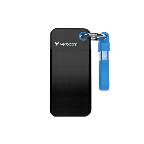 SSD Pocket Verbatim #32416 256GB 3.2 Gen2, USB-C, crno/plava-0