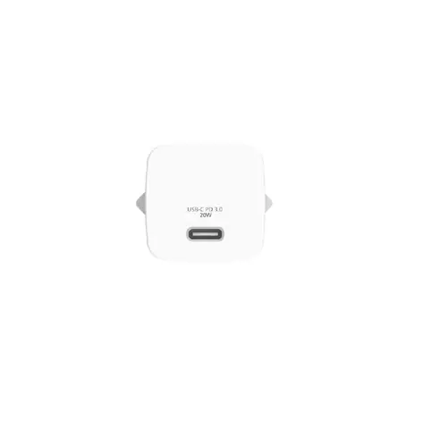 Punjač zidni Verbatim Mini GaN #32395 USB-C PD 20W, EU, bijeli-3