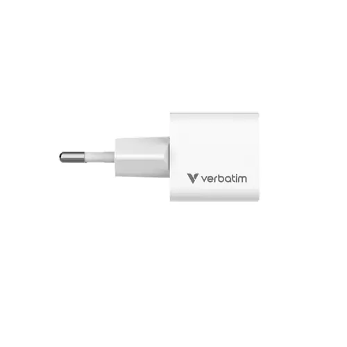 Punjač zidni Verbatim Mini GaN #32395 USB-C PD 20W, EU, bijeli-4