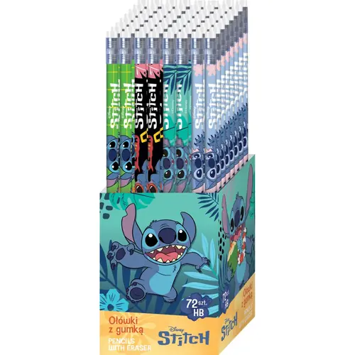 Olovka grafitna St.Right Stitch s gumicom na vrhu 72/1-0