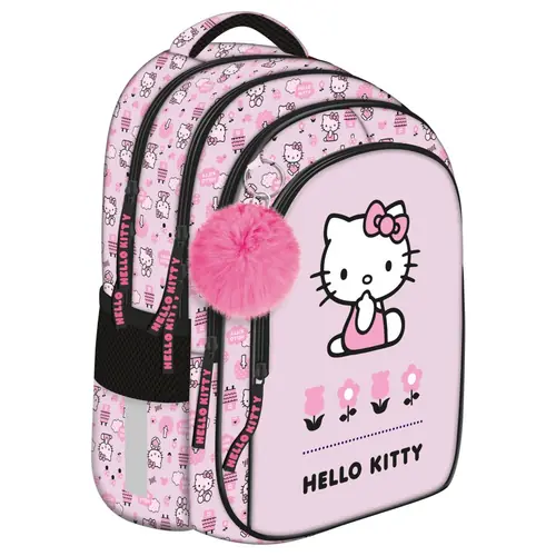 Ruksak školski St.Right Hello Kitty 16" rozi-0