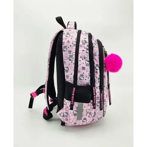 Ruksak školski St.Right Hello Kitty 16" rozi-3