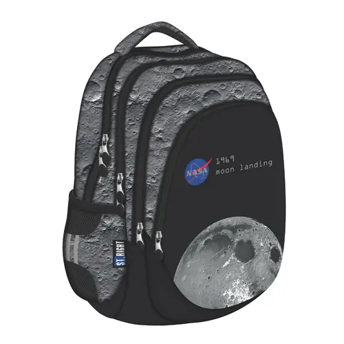 Ruksak školski St.Right Moon View s pretincem za prijenosno računalo 17"-0