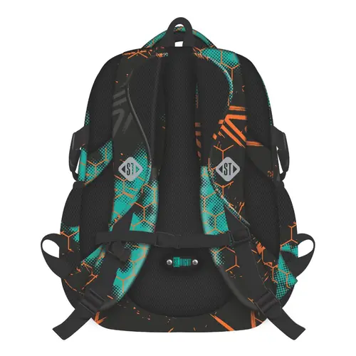 Ruksak školski St.Right Turbo Kick s pretincem za prijenosno računalo 17"-1