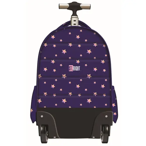Ruksak školski St.Right Unicorn Glow na kotačima 17"-1