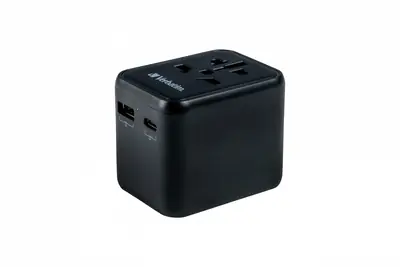 Adapter Verbatim #49544 UTA-02 univerzalni putni USB-C PD i USB-A QC