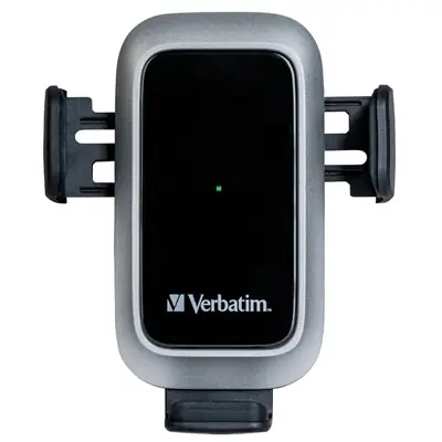 Drzac Verbatim FWC-03 Pro #49554 Qi brzi bežicni magnetni auto punjac, 15W, crni-1