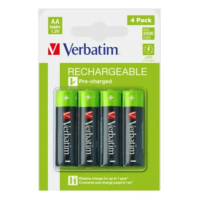Baterije Verbatim #49517-V AA Rchg  4PK/HR6