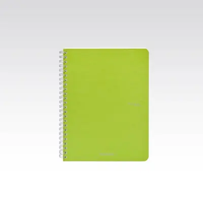 Bilježnica Fabriano Ecoqua original A5 90g 70L spiralna kocke lime/limeta 19148107-0
