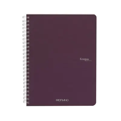 Bilježnica Fabriano Ecoqua original A5 90g 70L spiralna kocke vino 19148112-0