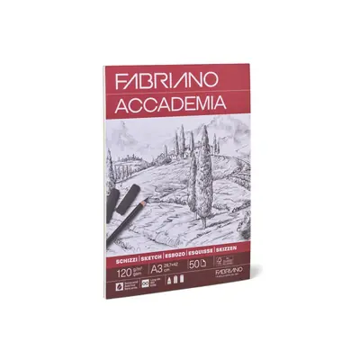Blok Fabriano accademia A3 120g 50L spiralni 44122942-0