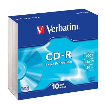 CD-R Verbatim #43415 700Mb 52x sc10