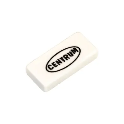 Gumica Centrum bijela 30x14x6mm 120/1 80374-0