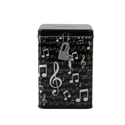 Kasica metalna iTotal s ključem Music XL2011A-0