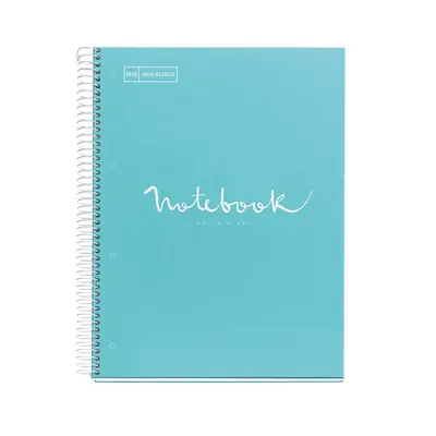 Kolegij blok Miquelrius A4 90g 80L spiralni kocke emotions  nebesko plavi 46047-0