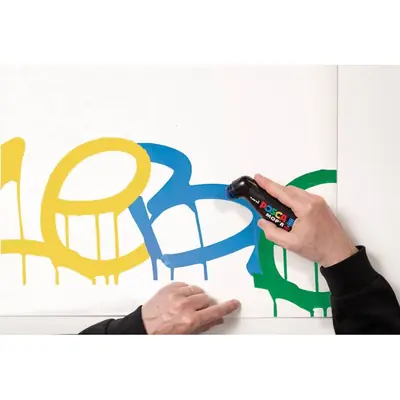 Marker Uni Posca pcm-22 Mop'r žuti-3