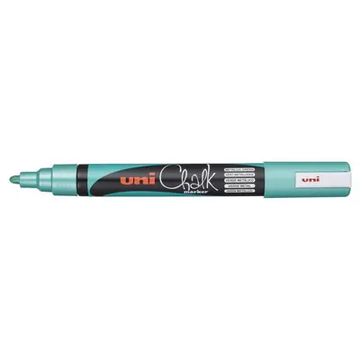 Marker Uni pwe-5m chalk_kreda metallic zeleni