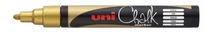 Marker Uni pwe-5m chalk_kreda zlatni